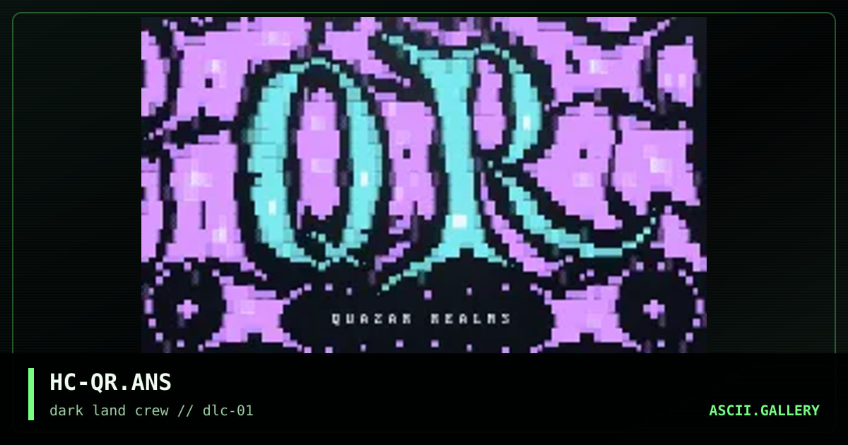 HC-QR.ANS, by headcrasher, 1998