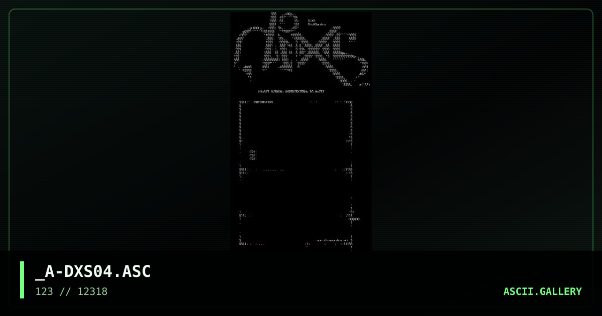 _A-DXS04.ASC, by absent spinsister, 2004