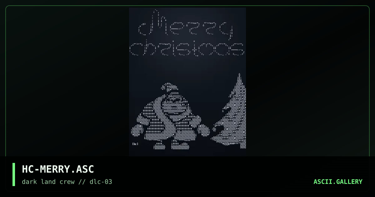 HC-MERRY.ASC, by headcrasher, 1999