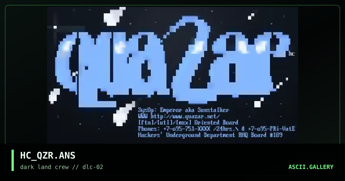 HC_QZR.ANS, by headcrasher, 1998