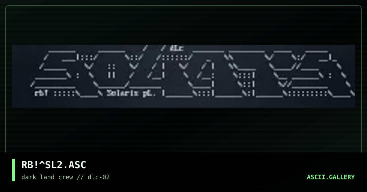 RB!^SL2.ASC, by untagged, 1998
