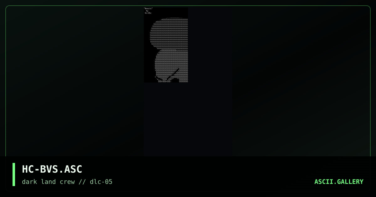 HC-BVS.ASC, by headcrasher, 1999
