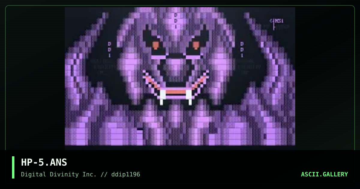 HP-5.ANS, by hyper, 1996