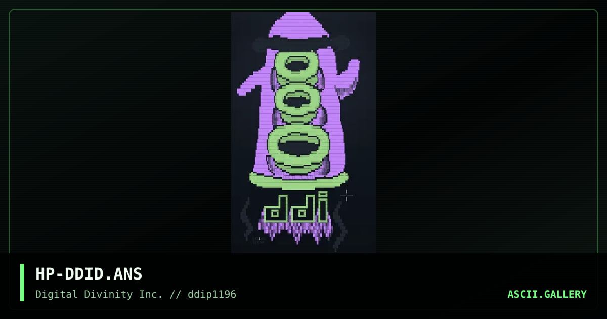 HP-DDID.ANS, by hyper, 1996
