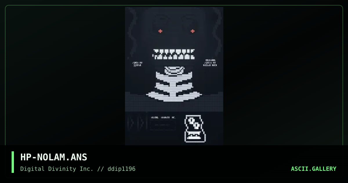 HP-NOLAM.ANS, by hyper, 1996
