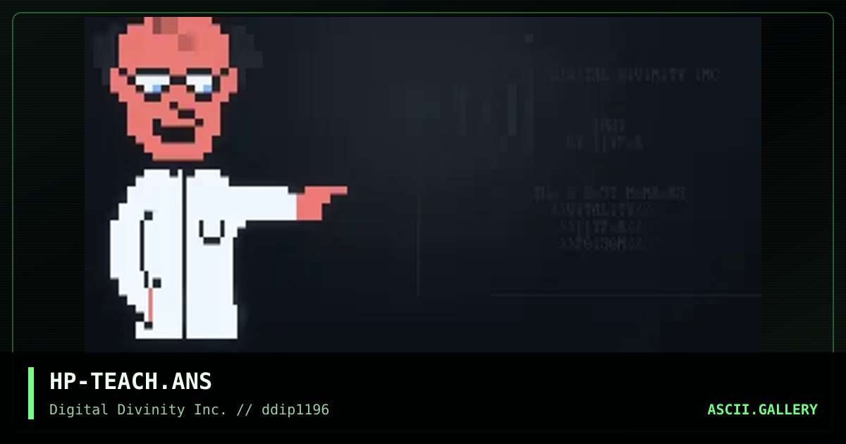 HP-TEACH.ANS, by hyper, 1996