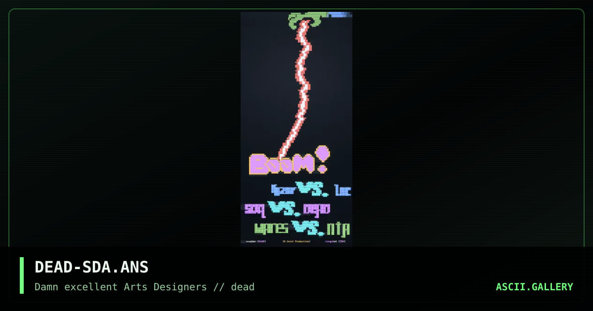 DEAD-SDA.ANS, by philosopher, longshot, 1992