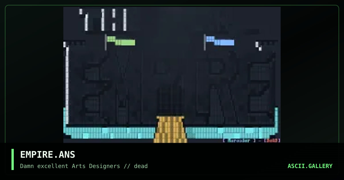 EMPIRE.ANS, by marauder, 1992