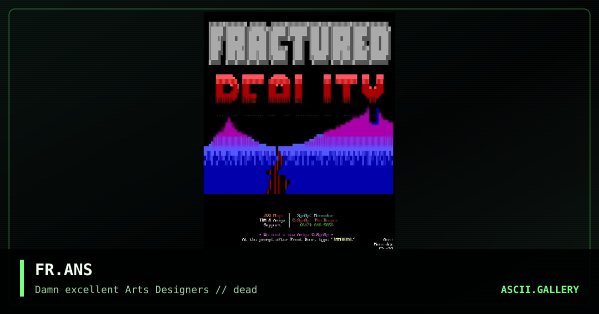 FR.ANS, by marauder, 1992