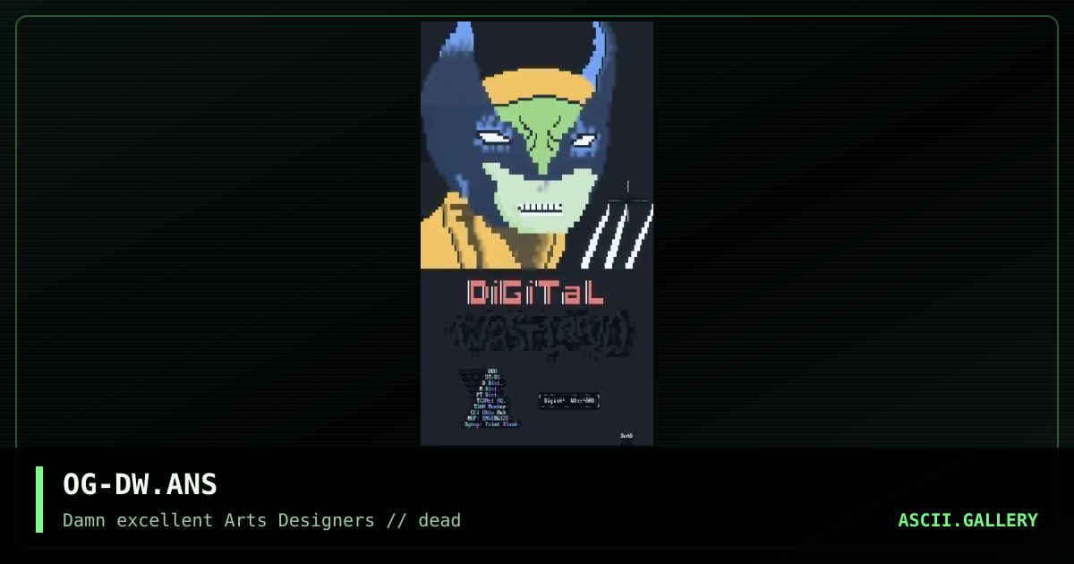 OG-DW.ANS, by ogun, 1992