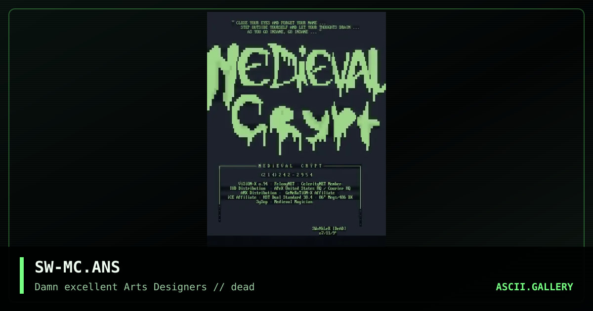 SW-MC.ANS, by swankler, 1992