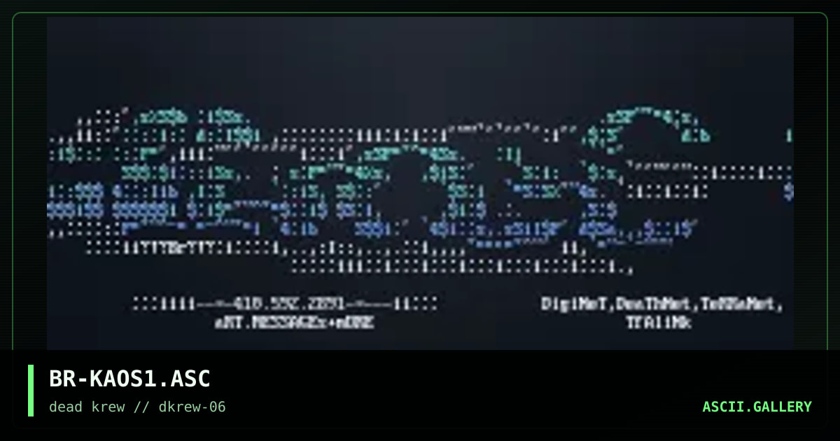 koas logo., by blackrain, 1997