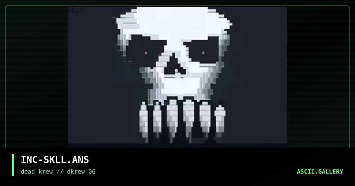Skull, by incinerate, 1997