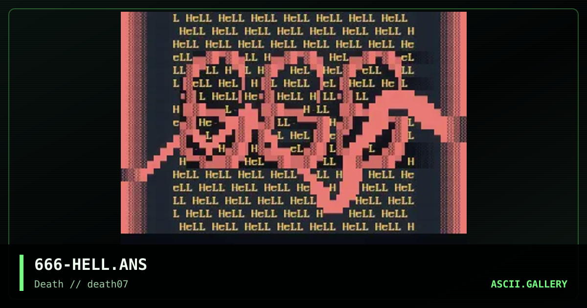 666-HELL.ANS, by blackmore, 1995