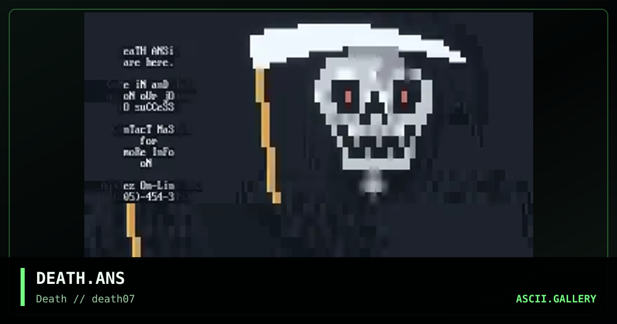 DEATH.ANS, by death, 1995
