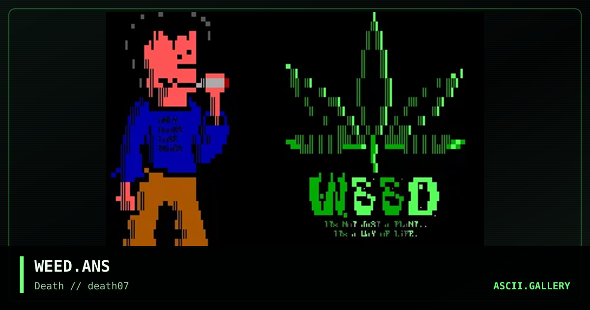 WEED.ANS, by blackmore, 1995
