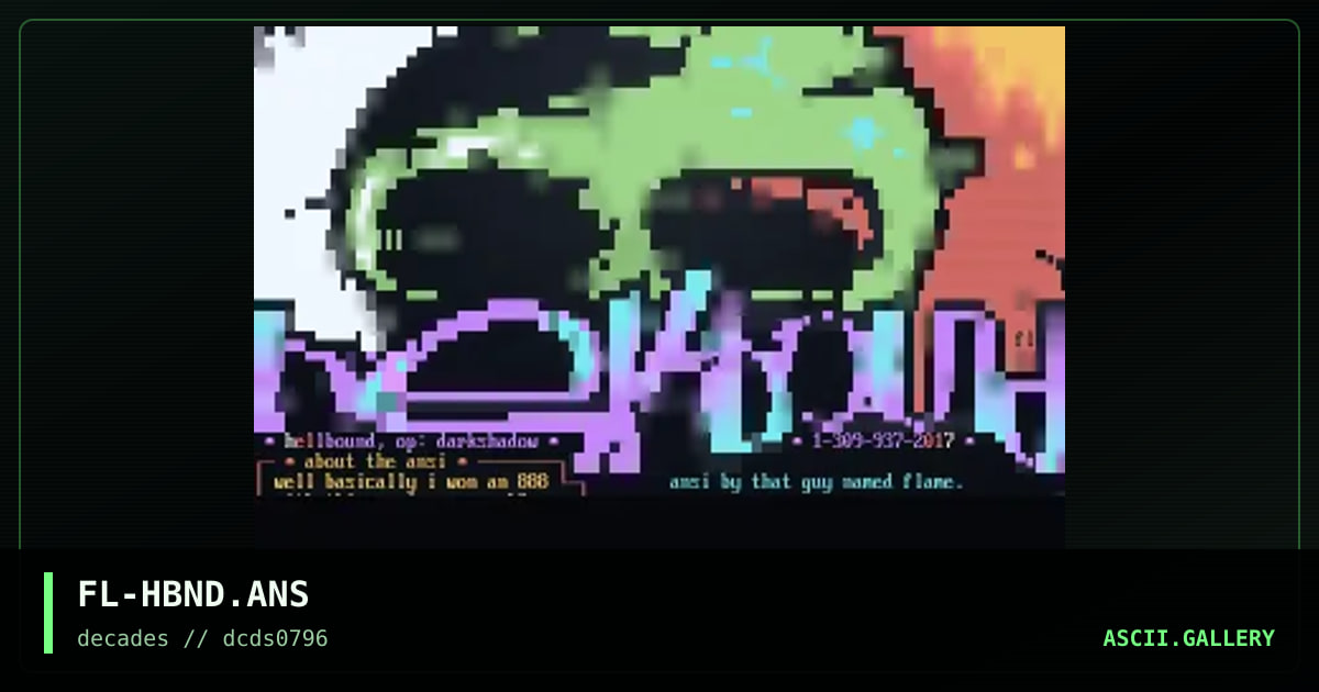 * hellbound * (i won an 888.. wow), by flame, 1996