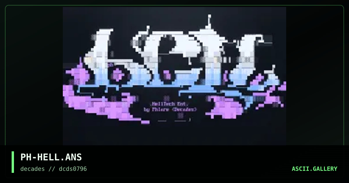 Hellbound, by phlare, 1996