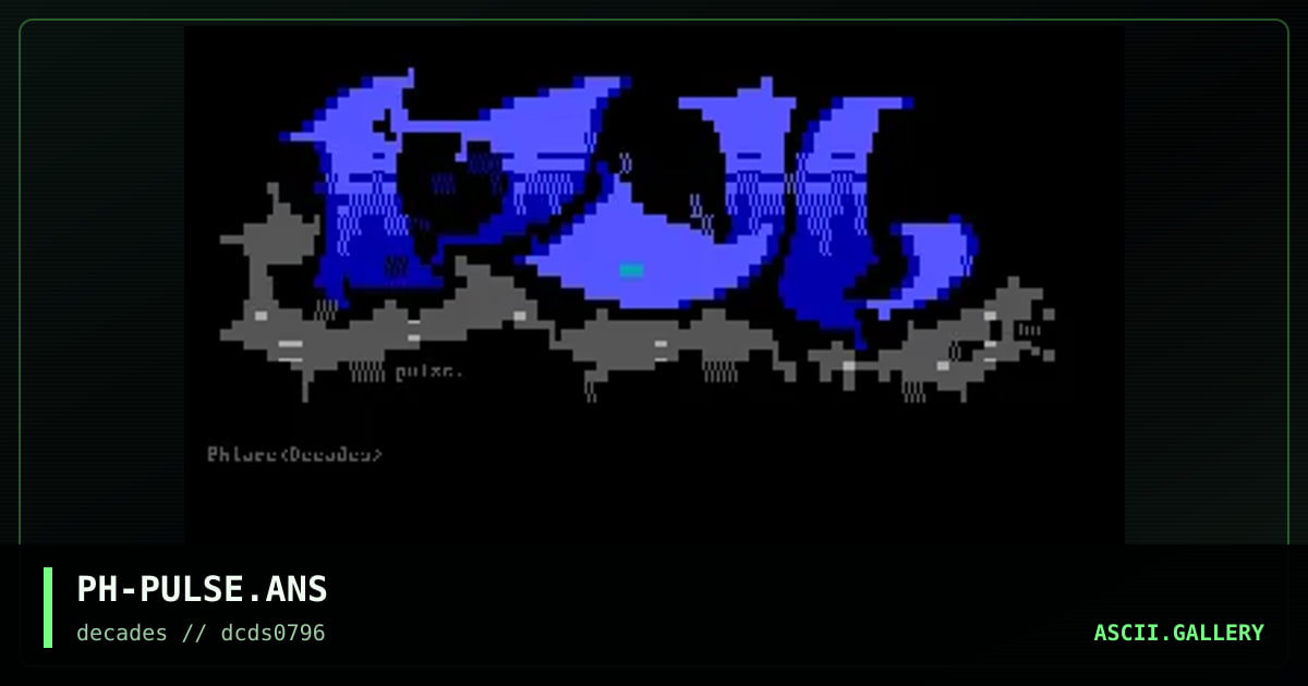 Pulse, by phlare, 1996
