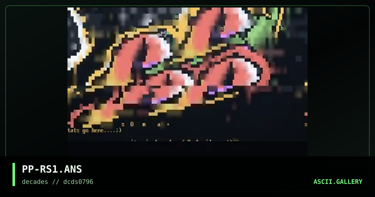 Rare Soma, by pixel pusher, 1996