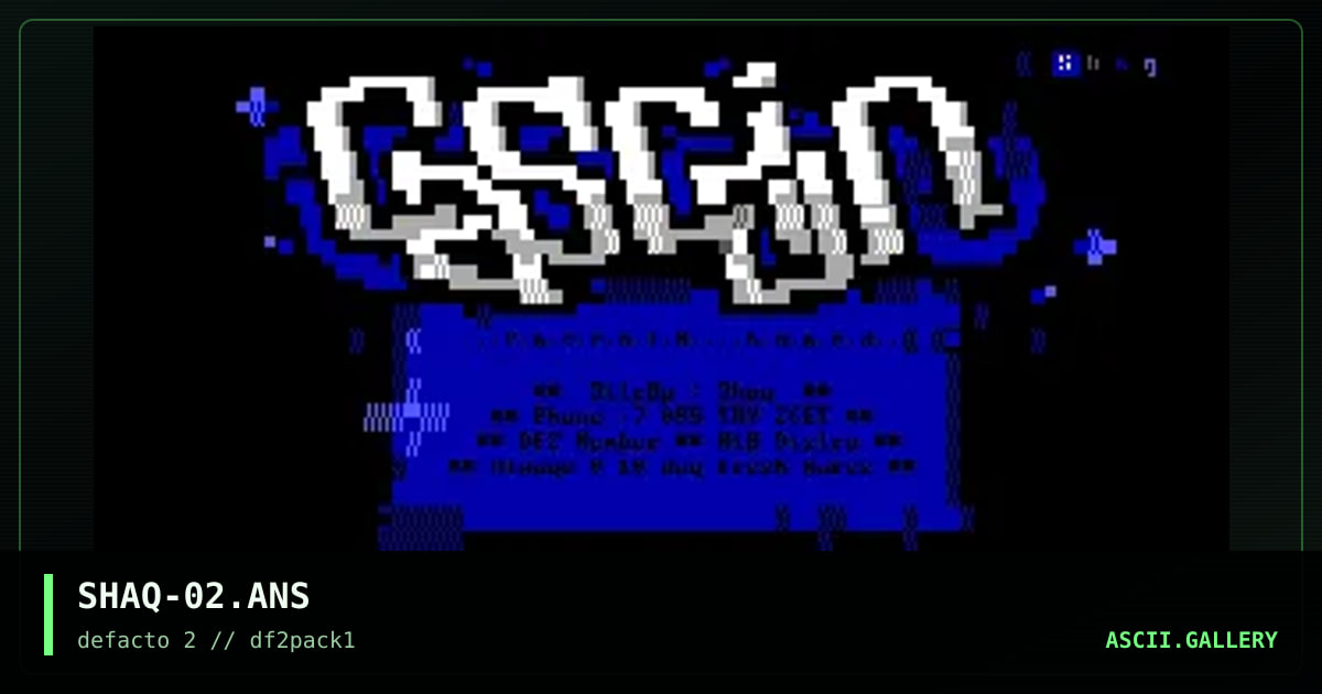 CascoiN Board, by shaq, 1998