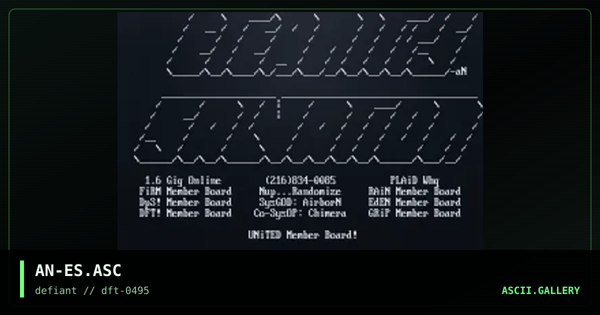 AN-ES.ASC, by airborn, 1995