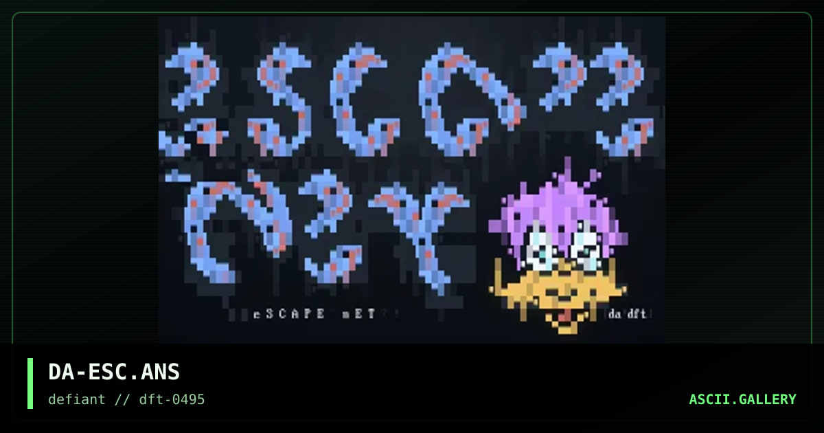 DA-ESC.ANS, by death adder, 1995