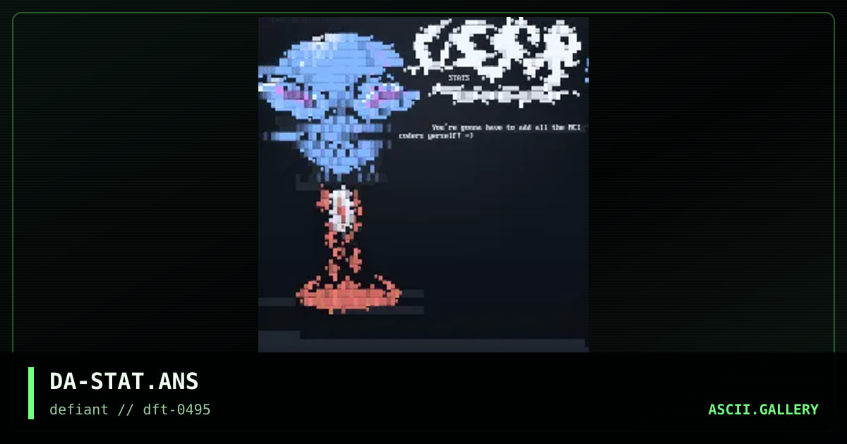 DA-STAT.ANS, by death adder, 1995