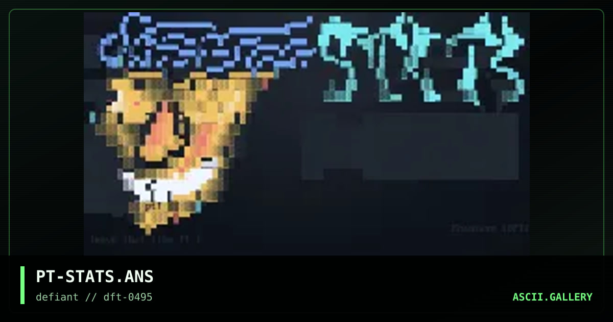 PT-STATS.ANS, by phantasm, 1995