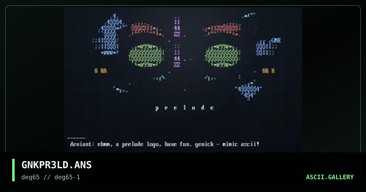 GNKPR3LD.ANS, by genick, 1999