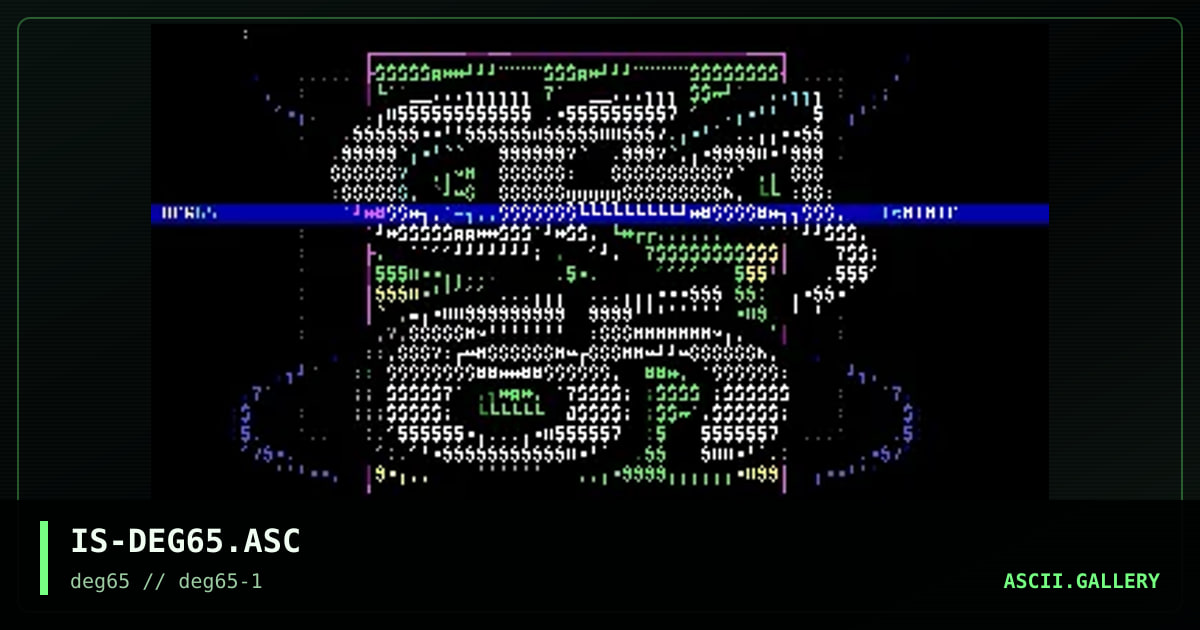 deg65, by prosthesis, 1999
