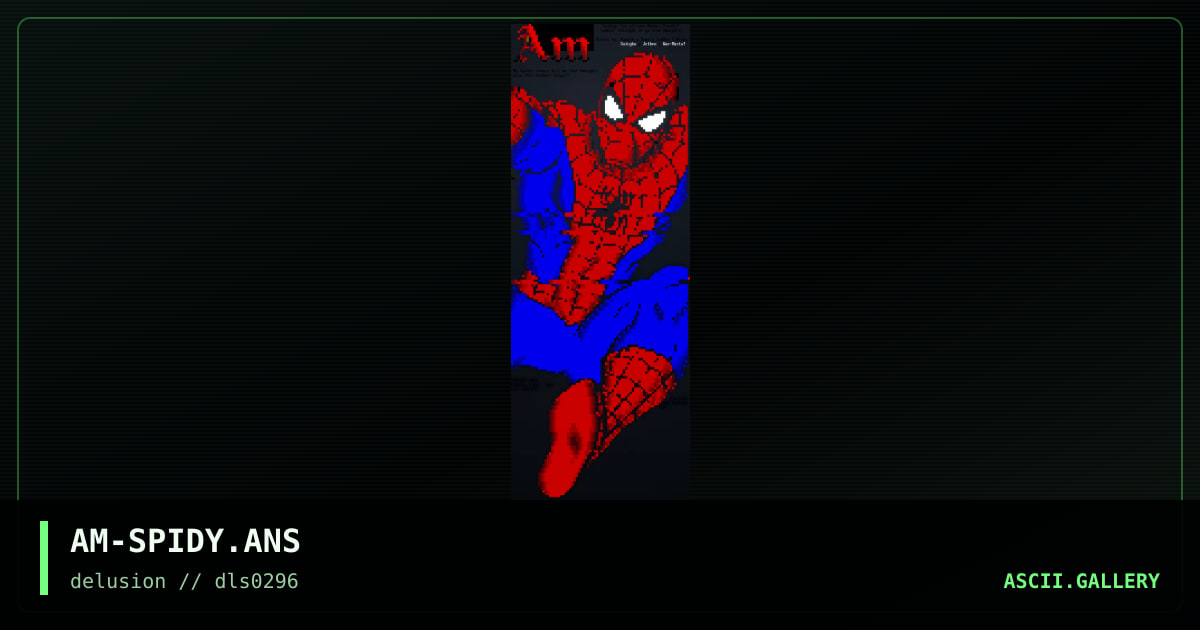 Spidey, coming right at YA!, by amorphis, 1996