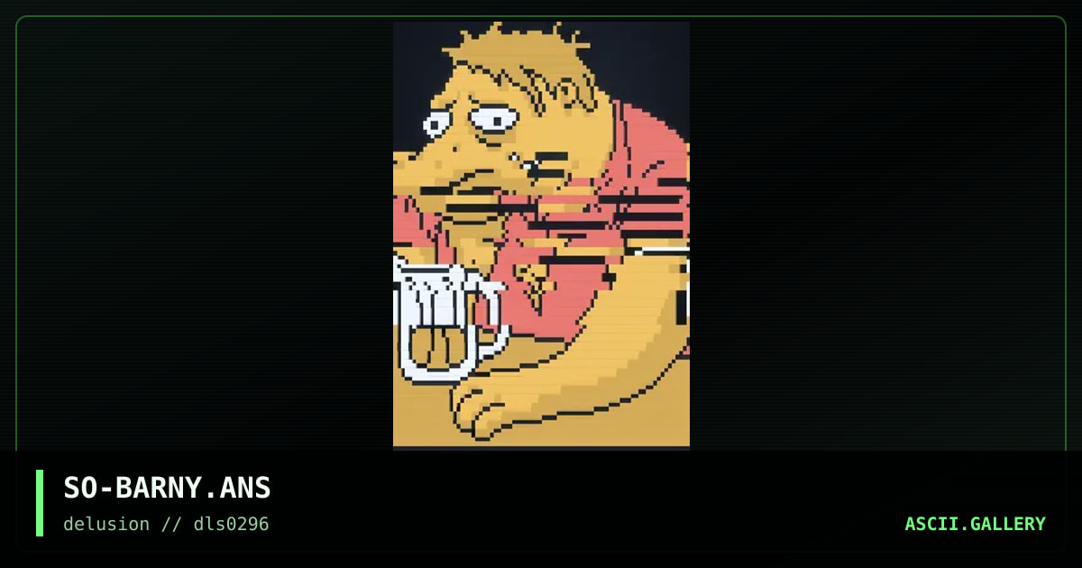 Barney WooP!, by suicyco, 1996