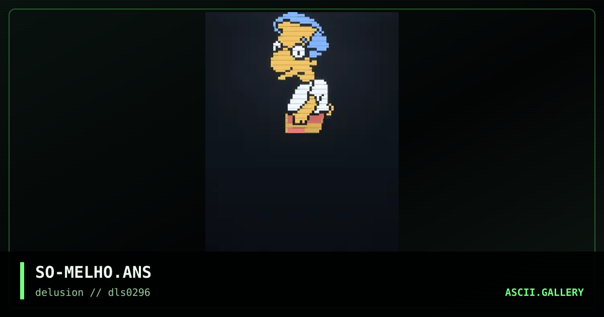 Milhouse, by suicyco, 1996