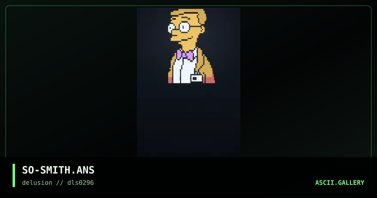 Smithers, by suicyco, 1996