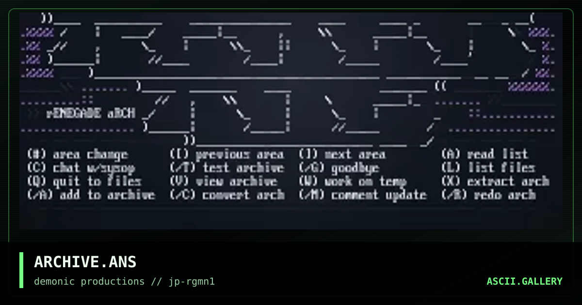 ARCHIVE.ANS, by jack phlash, 1997