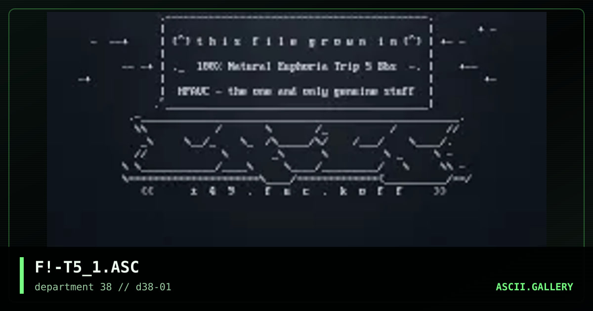 Tripping on a Mushroom, by fade, 1996