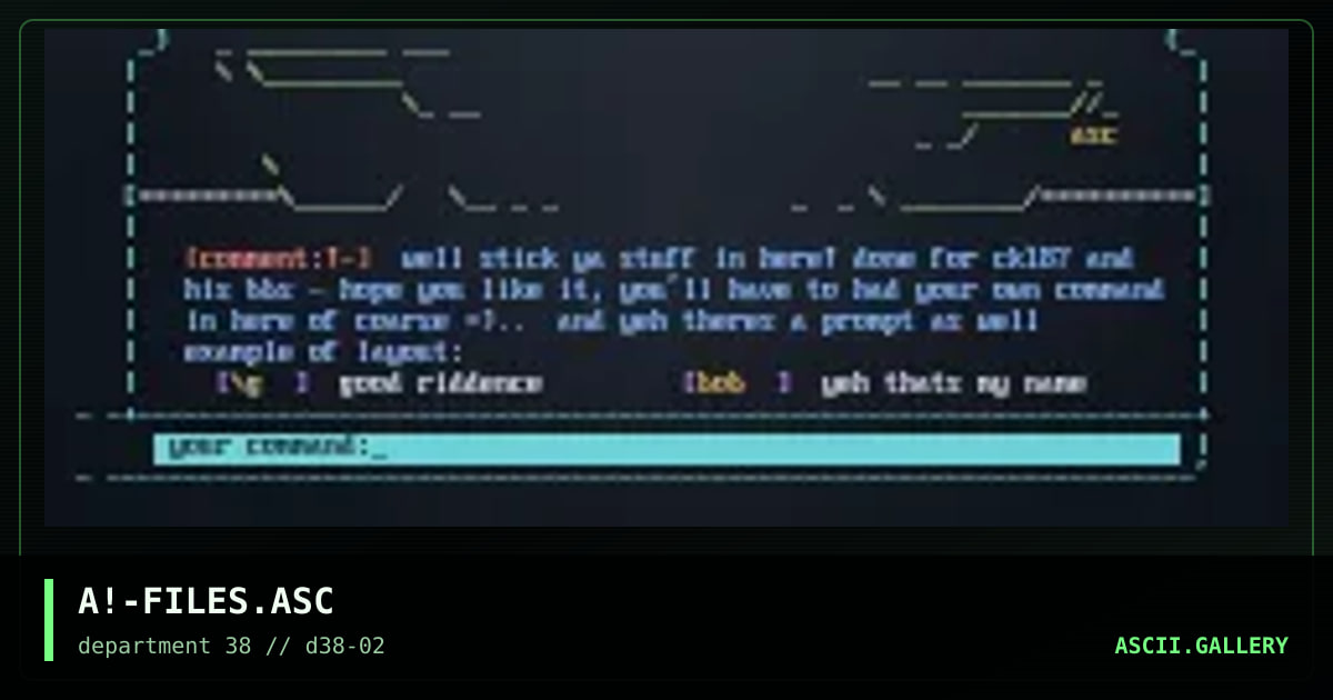 File Menu, by ascension, 1997