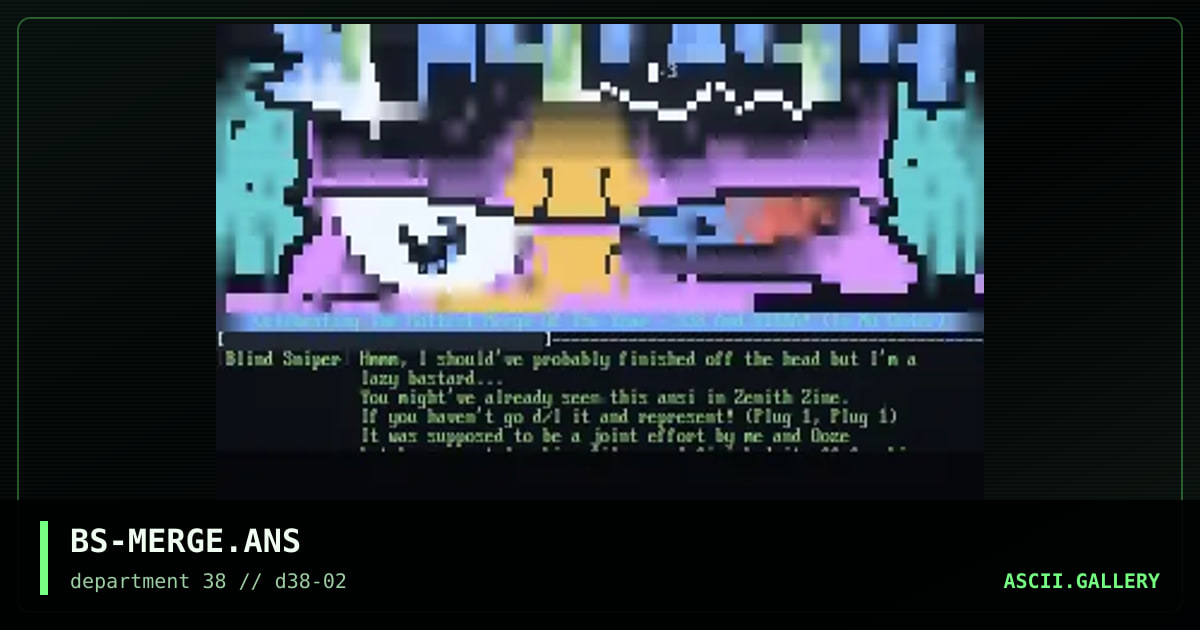 D38/KiRRA Merge, by blind sniper, 1997