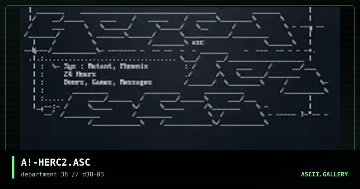 Hercules Bbs Asc (Mutant), by ascension, 1997