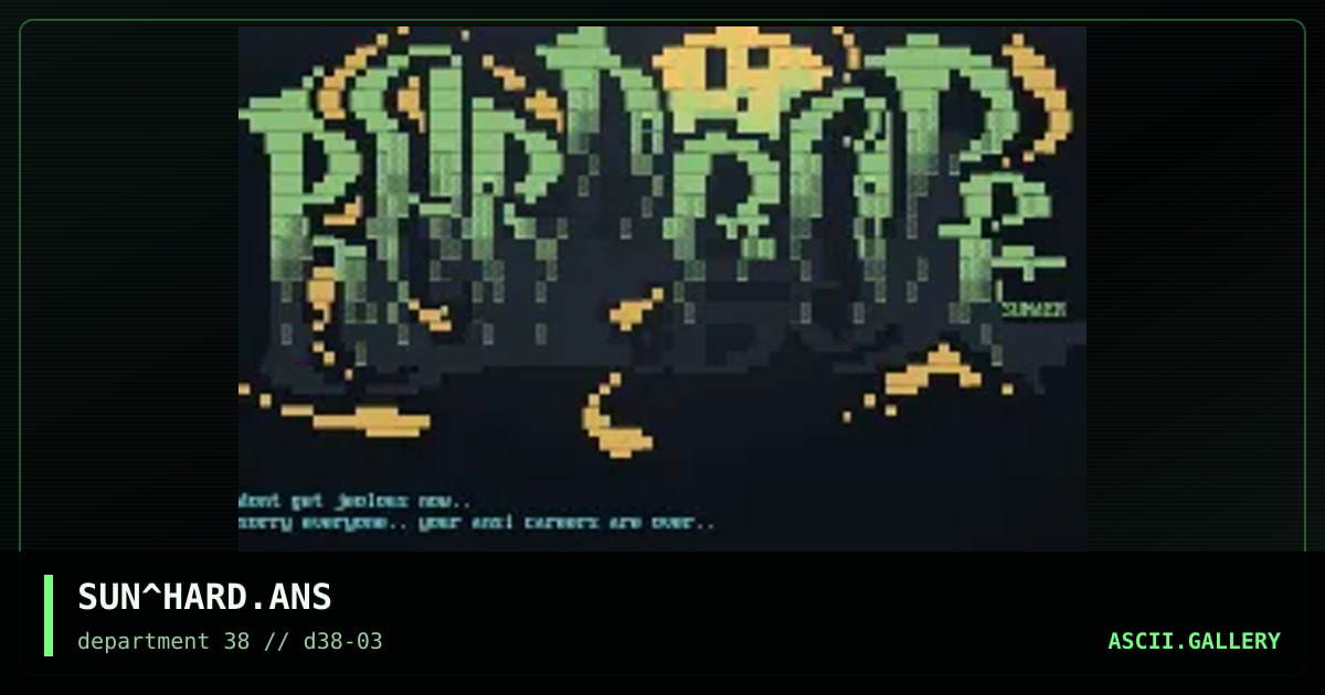 Hardcore! Donut Ripp, Donut Donut!, by sunder, 1997