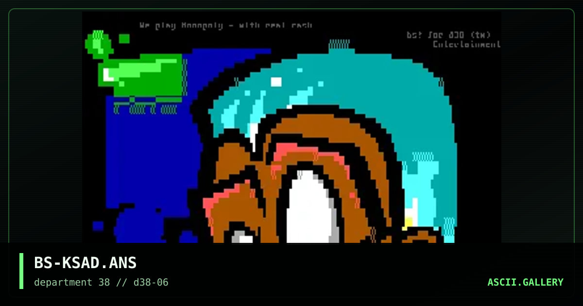 Draw for k-SAD :: draw for k-SAD!!, by blind sniper, 1997