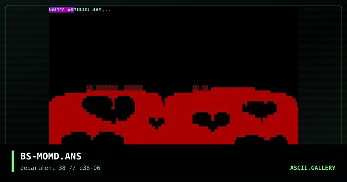Happy mOTHERS daY!#@#$$#@#!!@, by blind sniper, 1997
