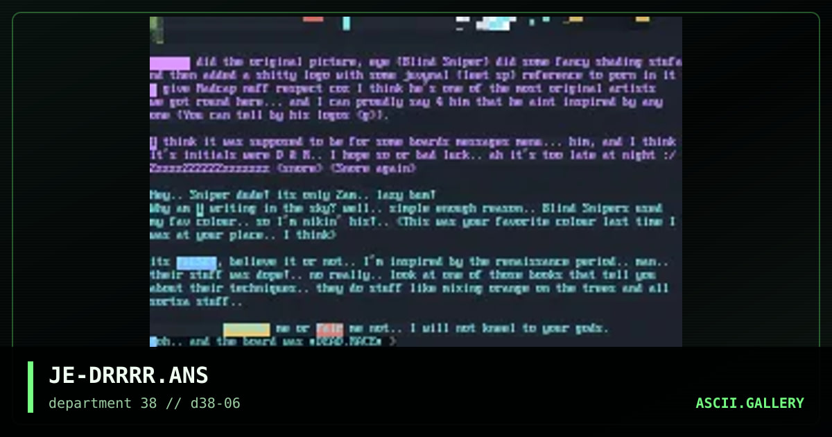 Dead.Race... grr [JOINT], by madcap, blind sniper, 1997