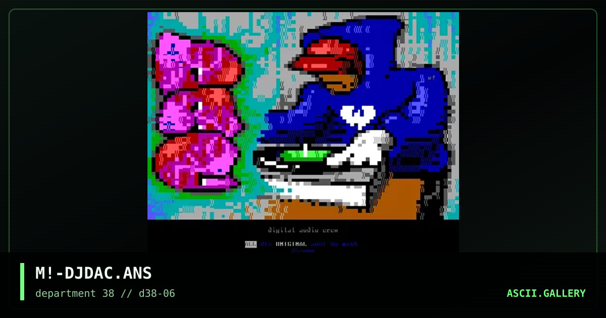 Digital Audio Crew (DJ-DAC), by myth, 1997