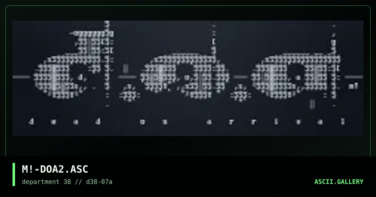 doapromo, by myth, 1997