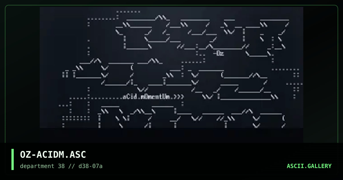 acidMOMENTUM, by ooze, 1997