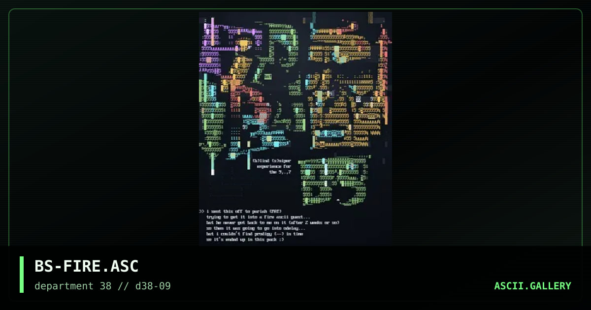 FOR, by blind sniper, 1997