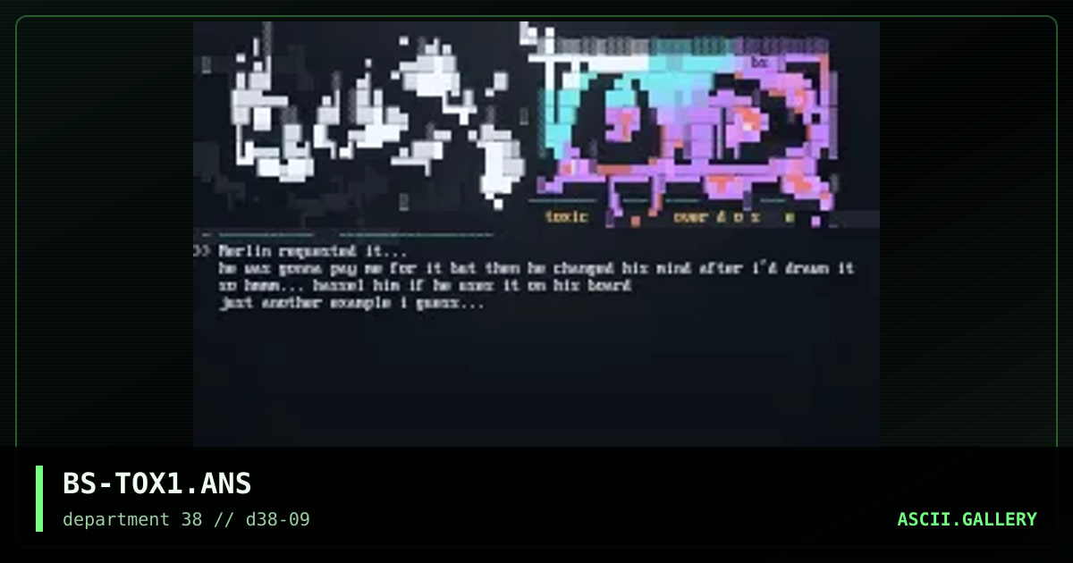 someone best pay me for this :), by blind sniper, 1997