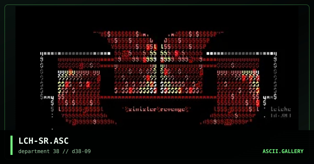 sinister revenge - finally! ;), by leiche, 1997